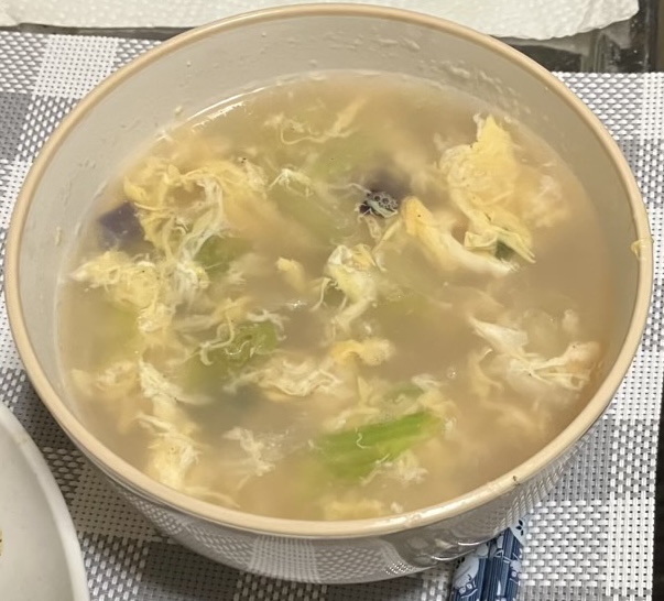 野菜のたまごスープ