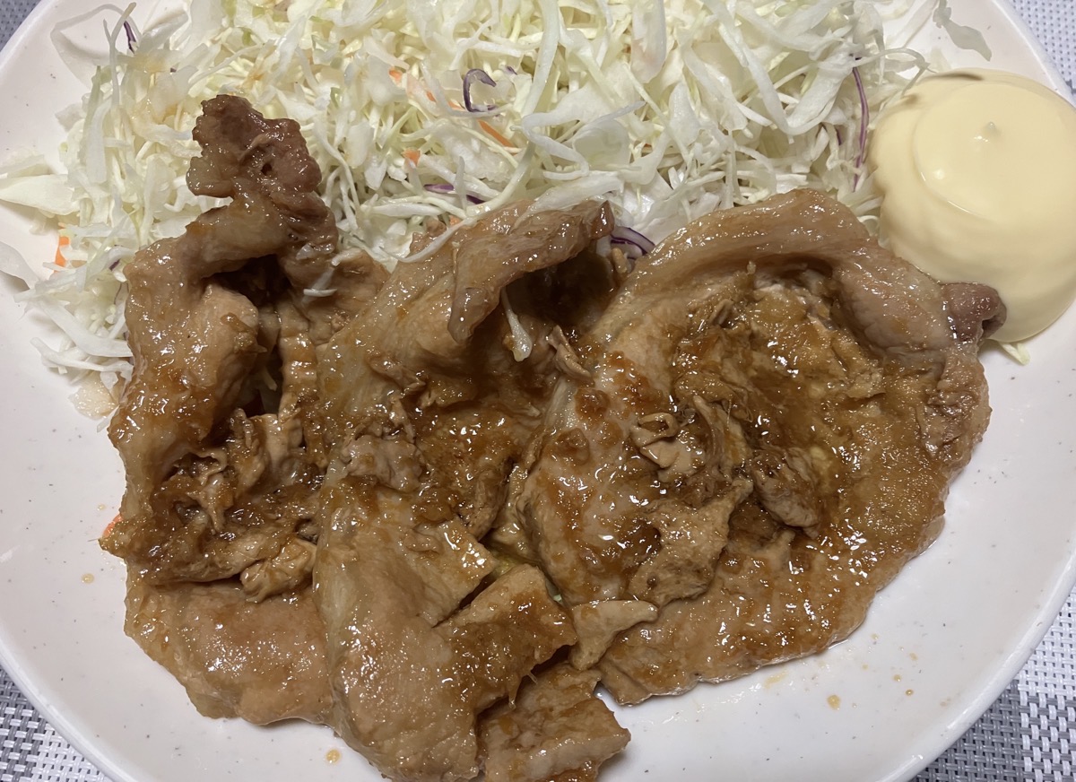 豚肉の生姜焼き