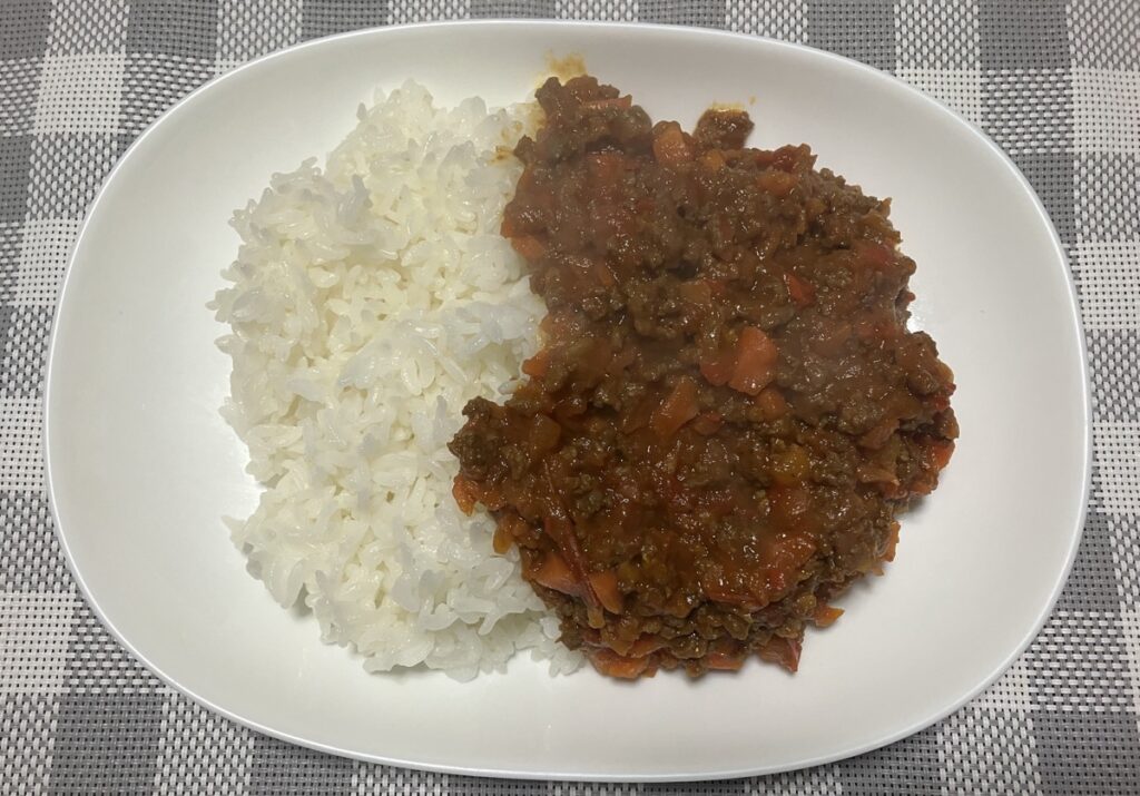 キーマカレーの画像