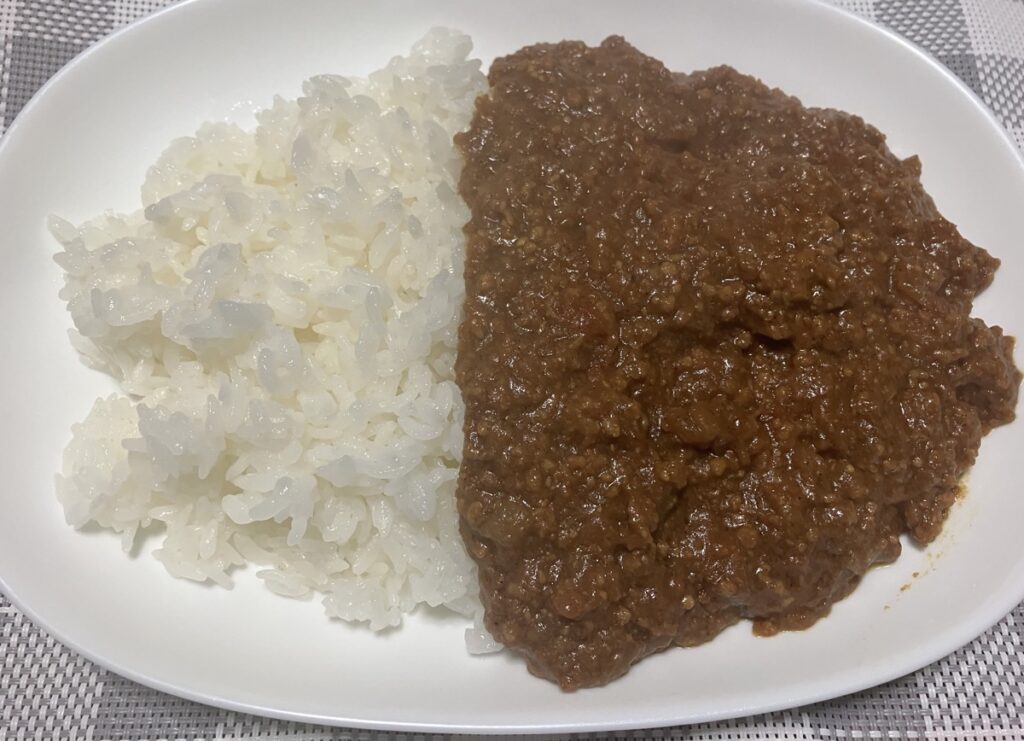 キーマカレーの画像