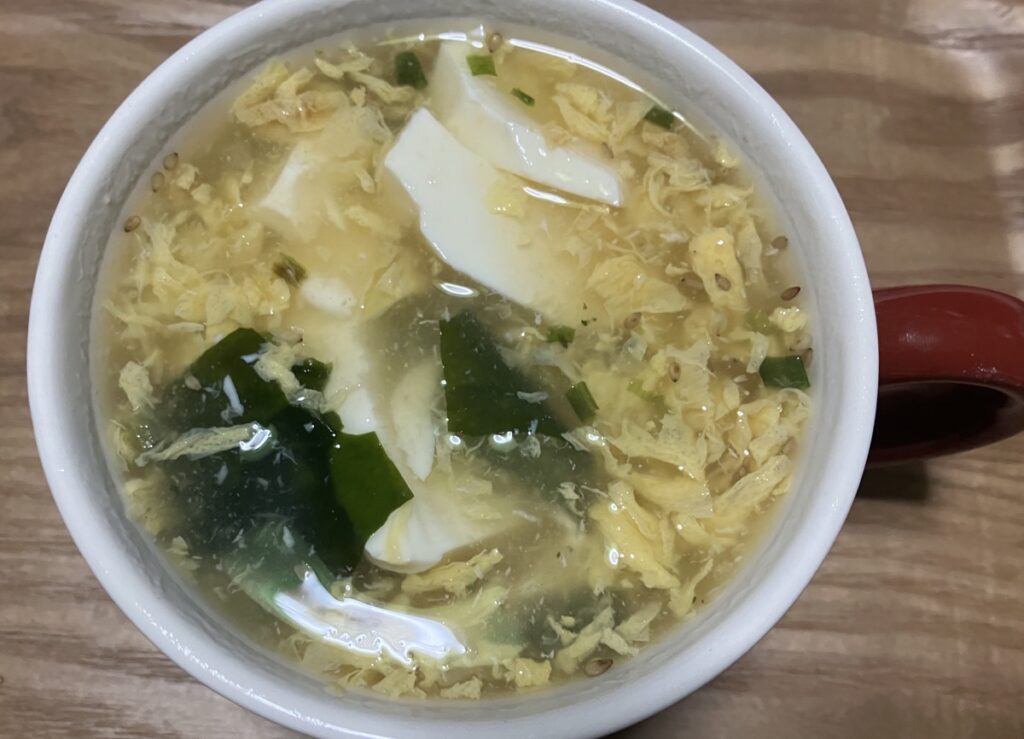 とろ玉豆腐スープの画像